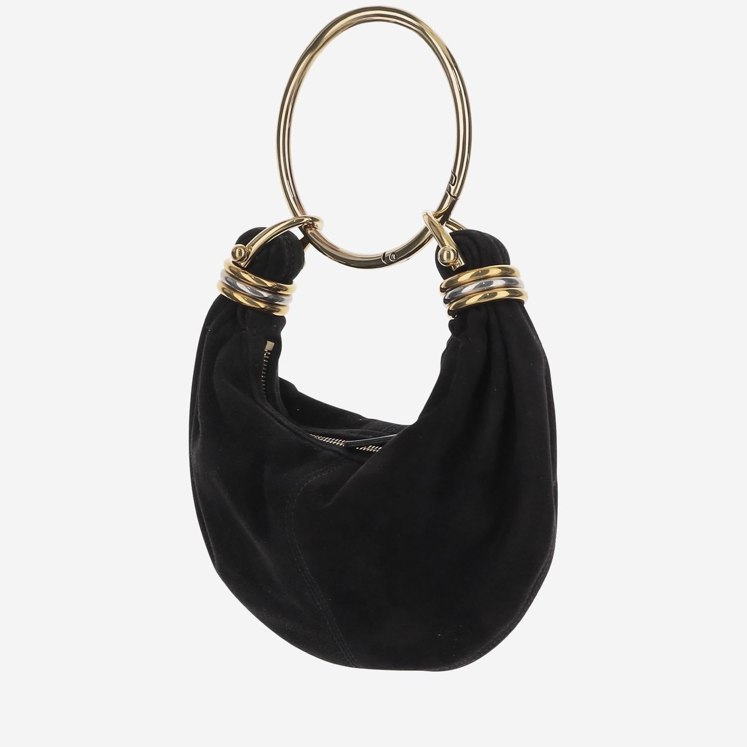 Bracelet Hobo bag mini in pelle CH25US623P57 001 CHLOE 