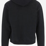FELPA IN COTONE E VISCOSA CON LOGO 7V3MF29M B1M9RA VALENTINO 