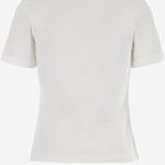 T-SHIRT IN COTONE CON LOGO 170886 047 TORY BURCH 
