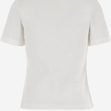 T-SHIRT IN COTONE CON LOGO 170886 047 TORY BURCH 