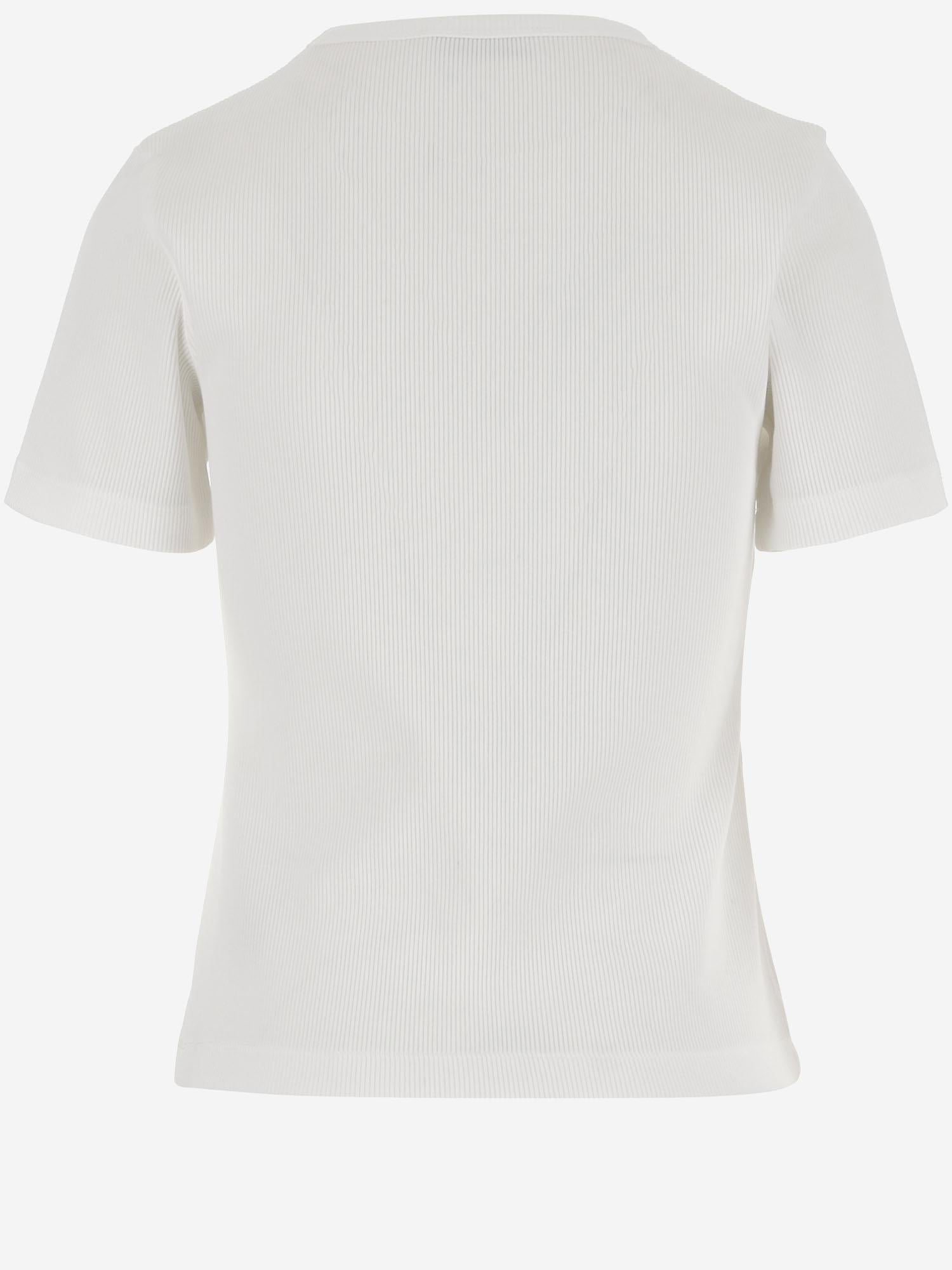 T-SHIRT IN COTONE CON LOGO 170886 047 TORY BURCH 