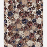 ABITO CON PATTERN FLOREALE DI PAILLETTES H012 5237M023 N 21 