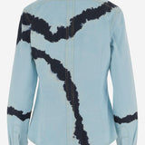 CAMICIA IN COTONE CON MOTIVO TIE-DYE DAM26TU5 BLUE DONT @ ME 