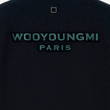 T-SHIRT IN COTONE CON LOGO W261TS09 704N WOOYOUNGMI 