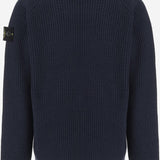 MAGLIONE IN MISTO LANA CON LOGO 5100015 S00M9V0020 STONE ISLAND KIDS 