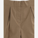 PANTALONI IN COTONE CON PIEGHE 8078341 ARCHIVEBEIGE BURBERRY KIDS 