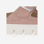 Sandali Arizona PAP Chunky in pelle scamosciata 1031254 PINKCLAY BIRKENSTOCK 