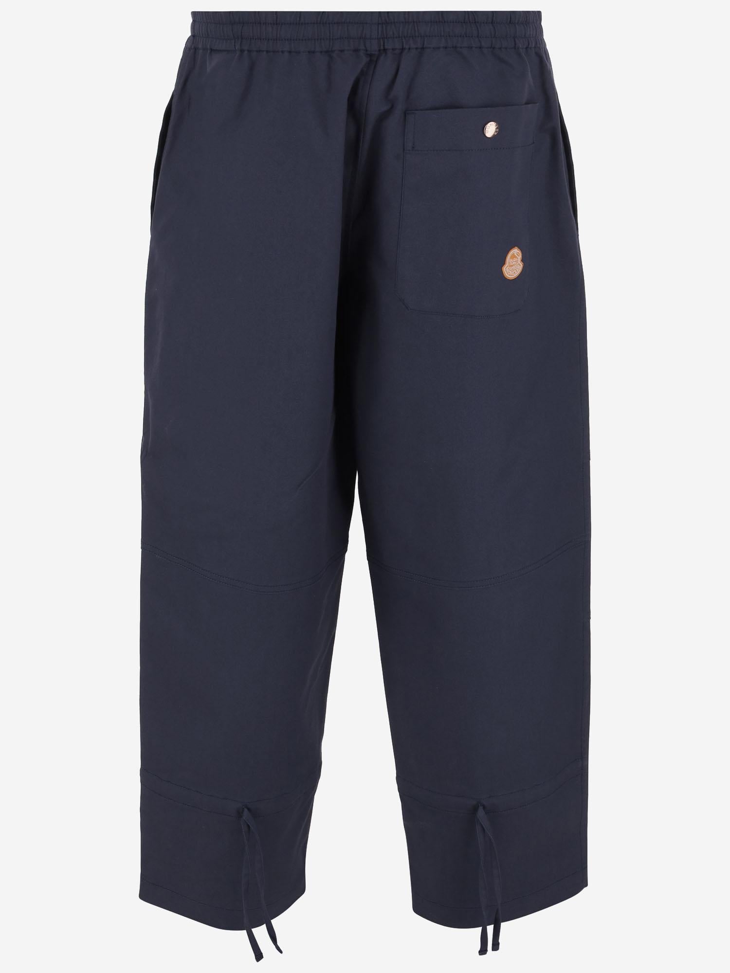 PANTALONI IN MISTO COTONE X GILGA FARM BY DONALD GLOVER 2A00001598EC 786 MONCLER 