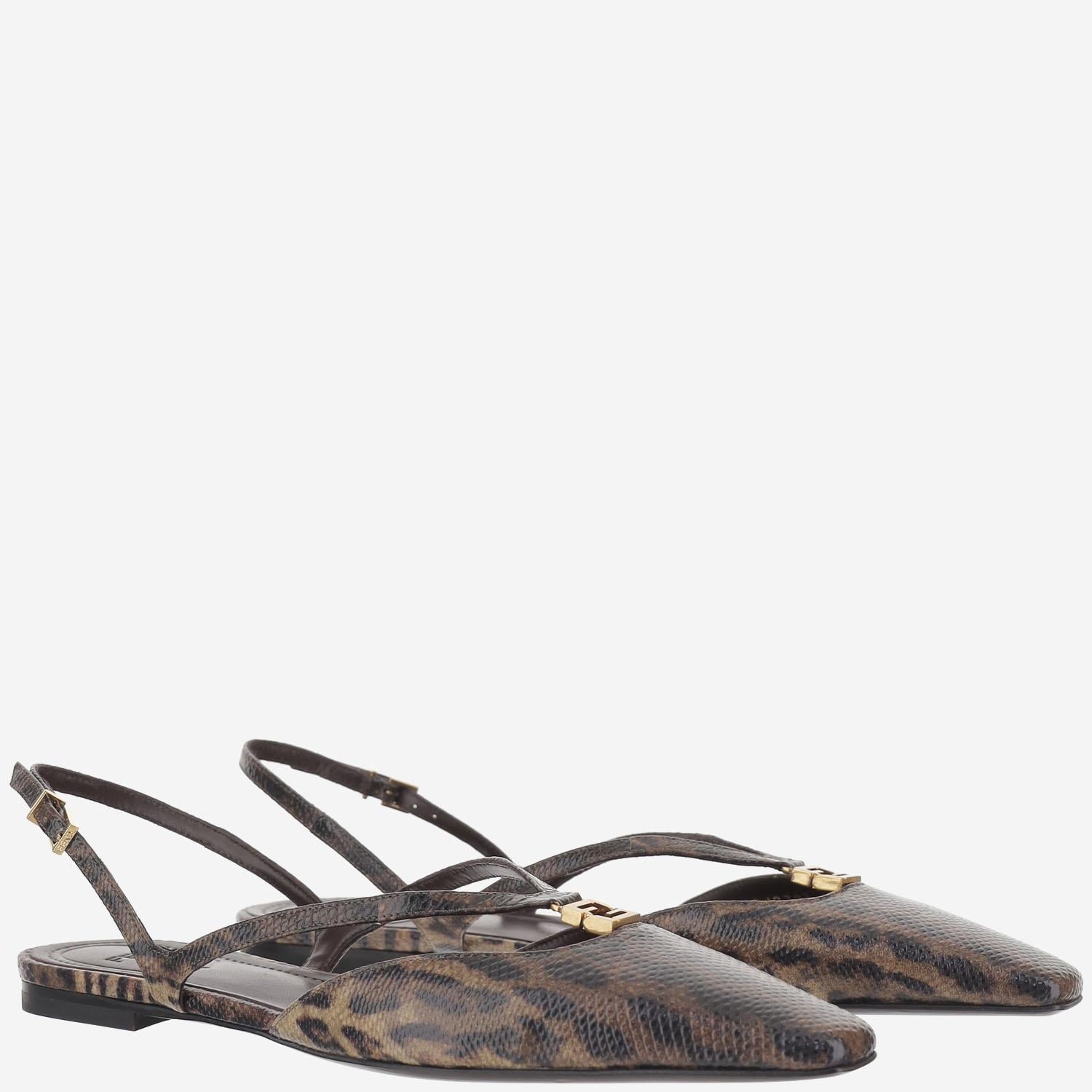 SLINGBACK KARUNG FENDI FFOLD 8J8783 AY9LF0QB9 FENDI 