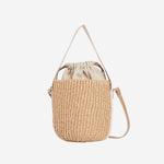 BORSA BUCKET WOODY IN RAFIA CHC26AS381L18 26Y CHLOE 