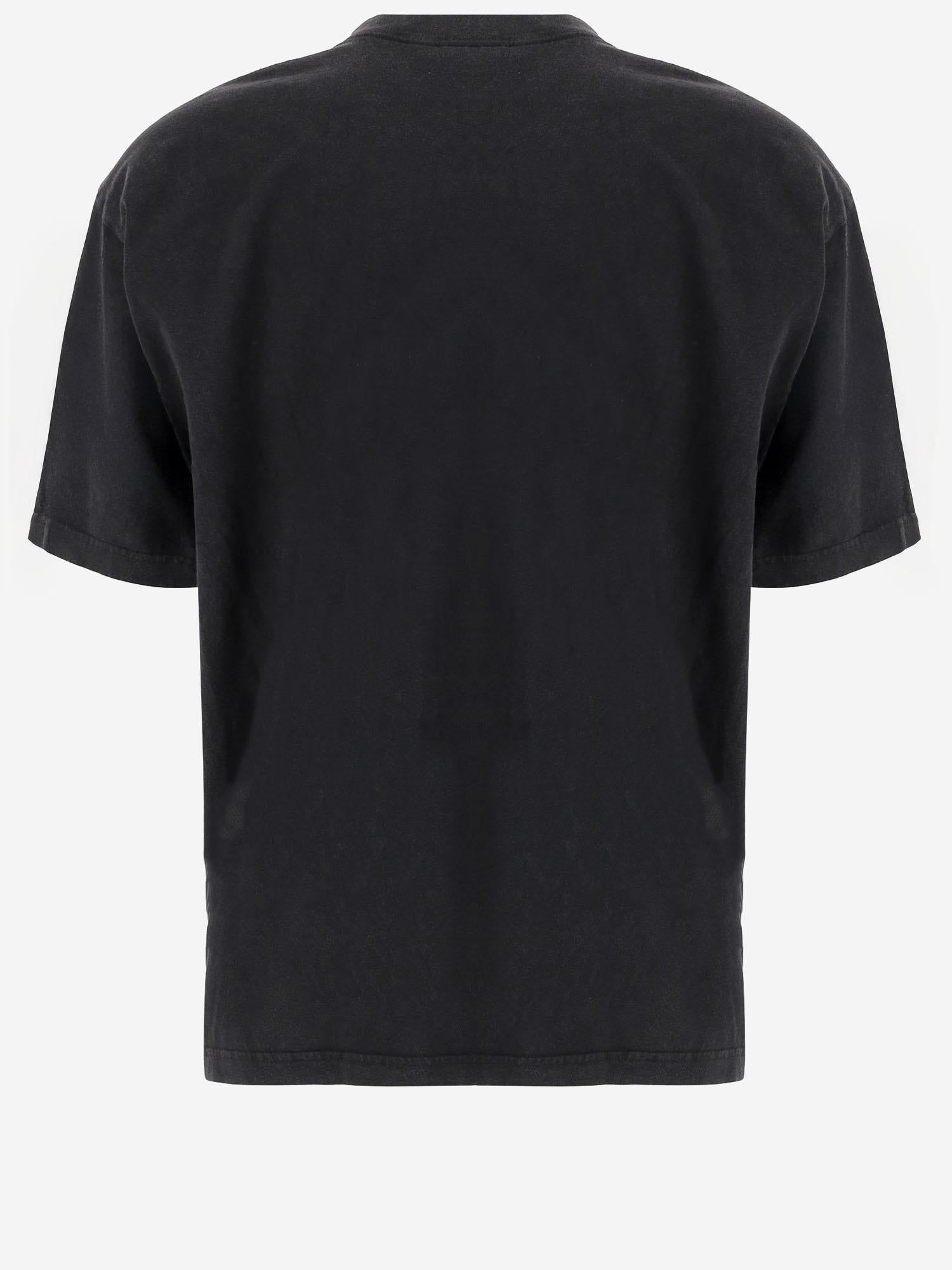 T-SHIRT IN COTONE CON LOGO 764235 TTVD61041 BALENCIAGA 