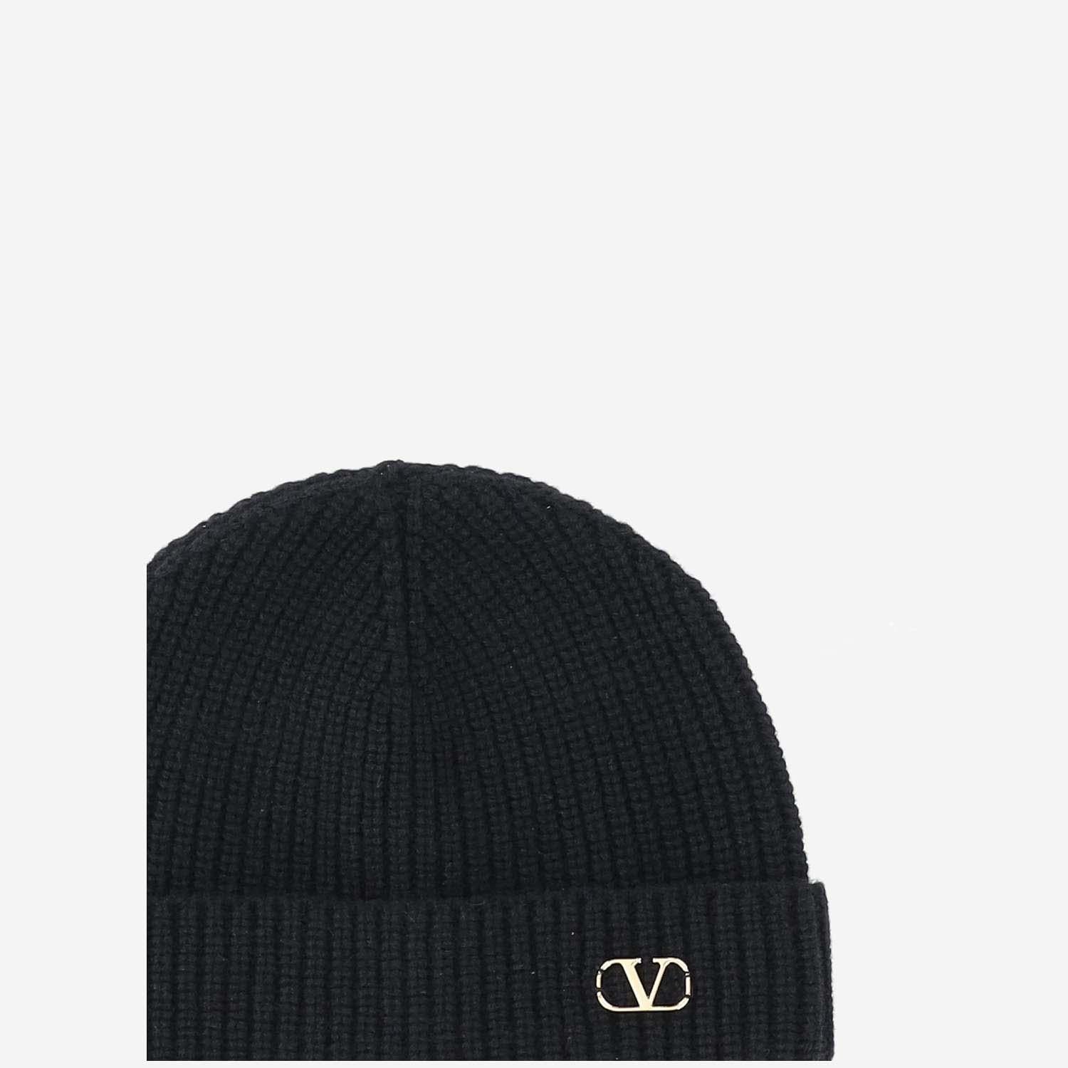 BEANIE IN LANA CON LOGO 7Y2HB02G ATZ0NO VALENTINO GARAVANI 