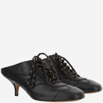 MULES CON TACCO IN PELLE 011740 102900 DRIES VAN NOTEN 