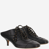 MULES CON TACCO IN PELLE 011740 102900 DRIES VAN NOTEN 