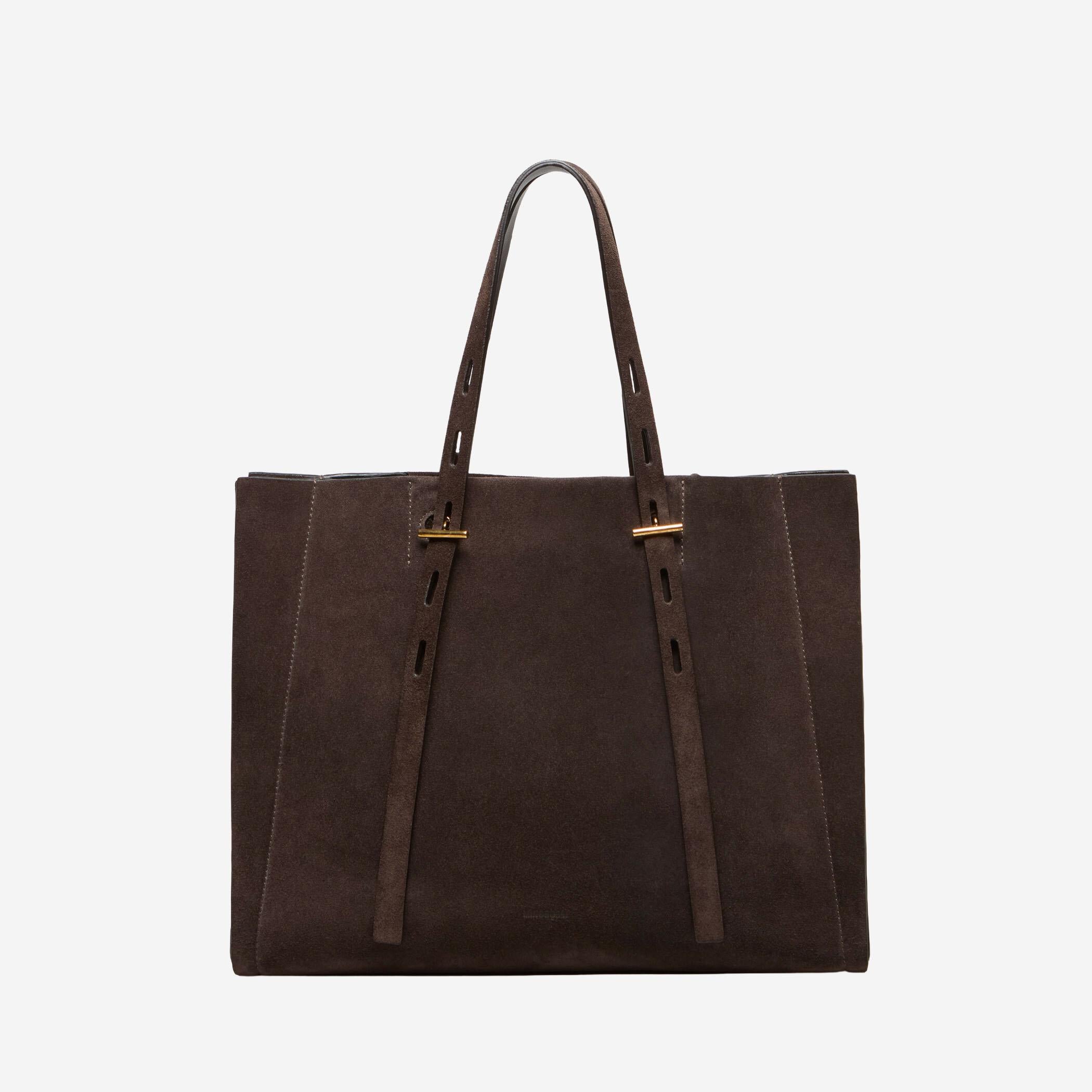 BORSA PAULA IN PELLE SCAMOSCIATA PAULA SUEDEC706 MINOBOSSI 