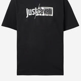T-SHIRT IN COTONE CON LOGO 80OAHF01 CJ800S89 JUST CAVALLI 