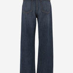 JEANS IN DENIM DI COTONE 1157908010W908 010 KHAITE 
