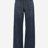 JEANS IN DENIM DI COTONE 1157908010W908 010 KHAITE 