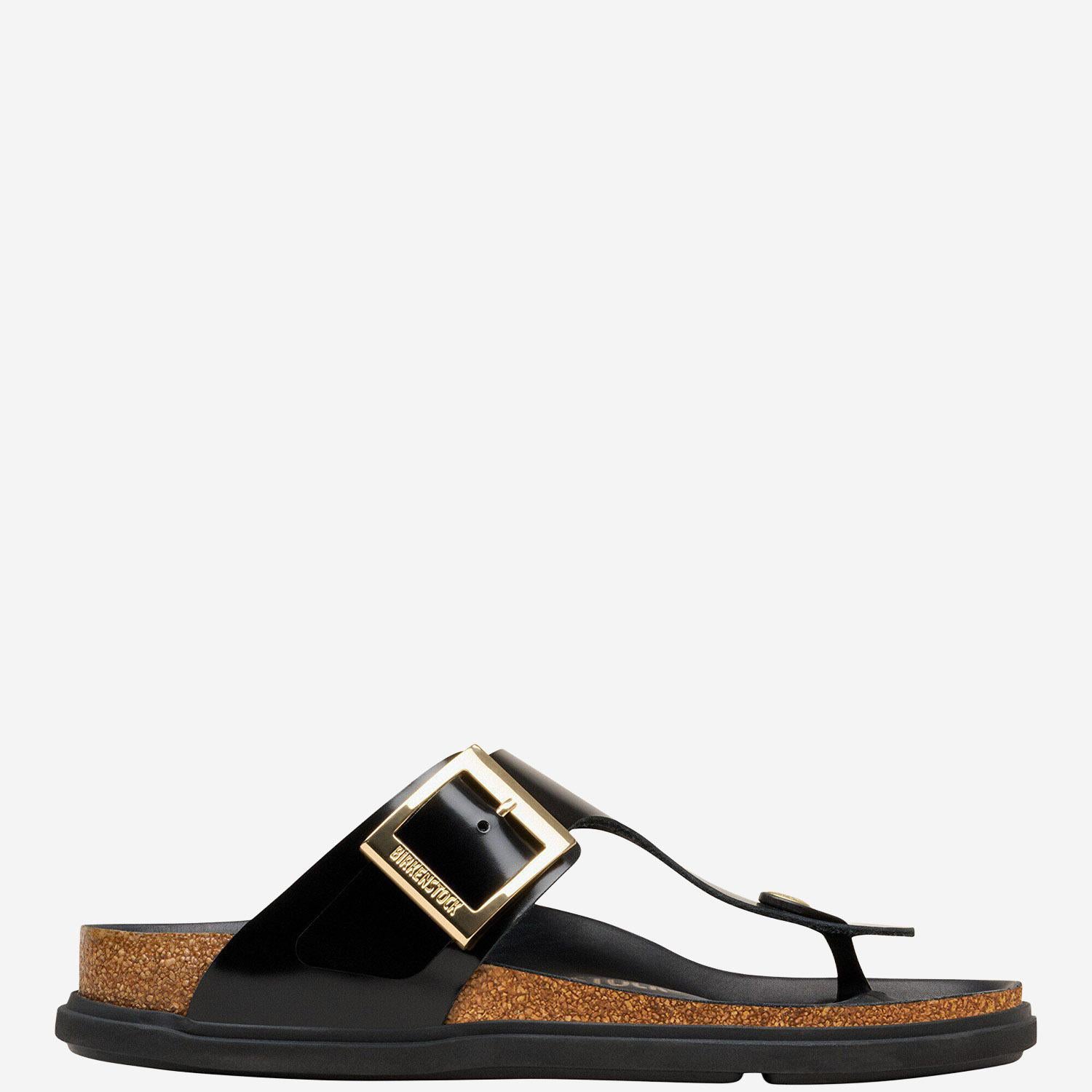 SANDALI GIZEH DROPLET BUCKLE 1031817 BLACK BIRKENSTOCK 