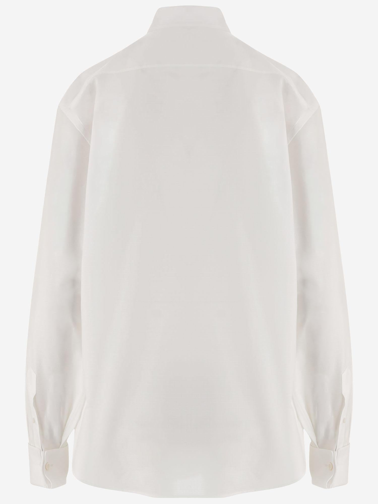 CAMICIA EDRISCA IN COTONE 11142W4570 WHT THE ROW 