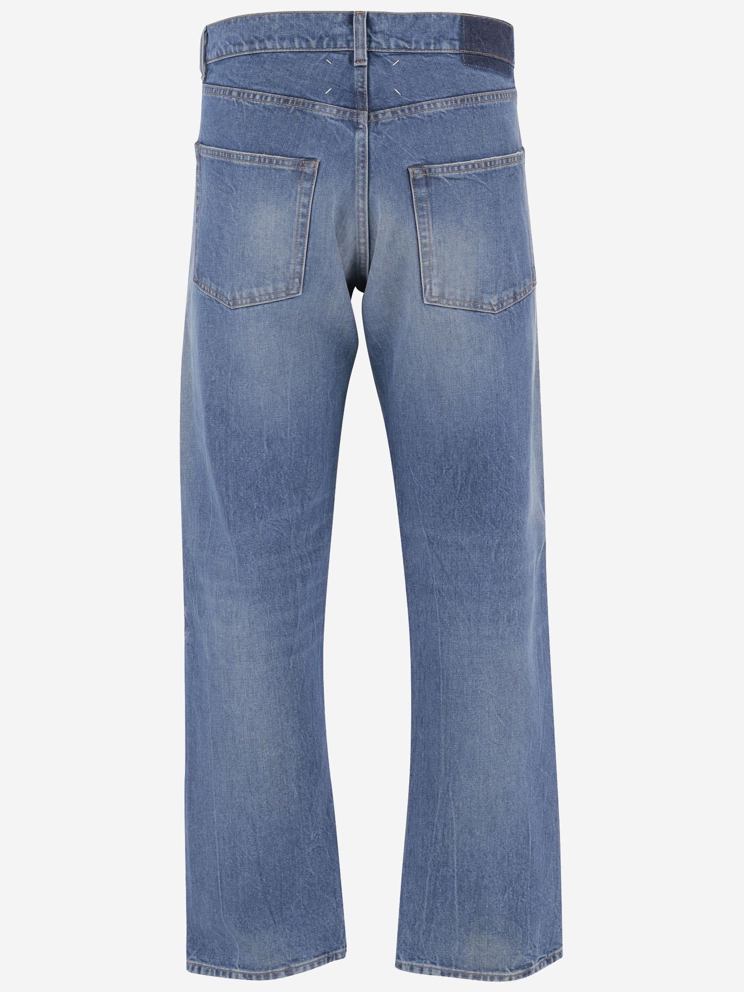 JEANS IN DENM DI COTONE S50LA0241 S30561986 MAISON MARGIELA 