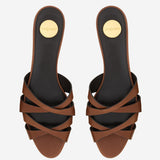 SANDALI CHANDELLE IN PELLE 859266 DWE006036 SAINT LAURENT 