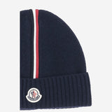 BERRETTO IN LANA CON LOGO 3B00001M1241 745 MONCLER ENFANTS 
