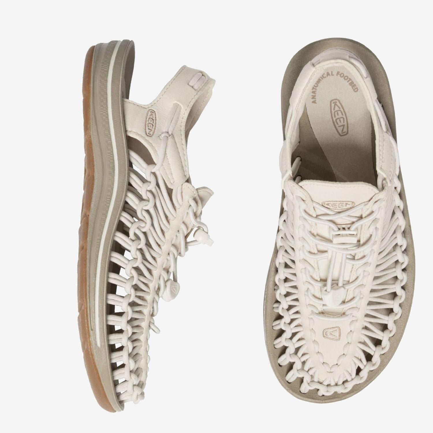 SANDALI UNEEK IN PELLE 1018698 WHITECAPCORNSTALK KEEN 