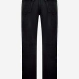 Jeans in denim di cotone con dettaglio morsetto 860844 XDDFZ1000 GUCCI 