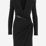 Abito con scollo in viscosa 1021623 1A144751B000 VERSACE 