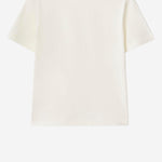 T-SHIRT IN COTONE CON STAMPA 8117540 CHALKWHITE BURBERRY KIDS 