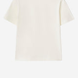 T-SHIRT IN COTONE CON STAMPA 8117540 CHALKWHITE BURBERRY KIDS 