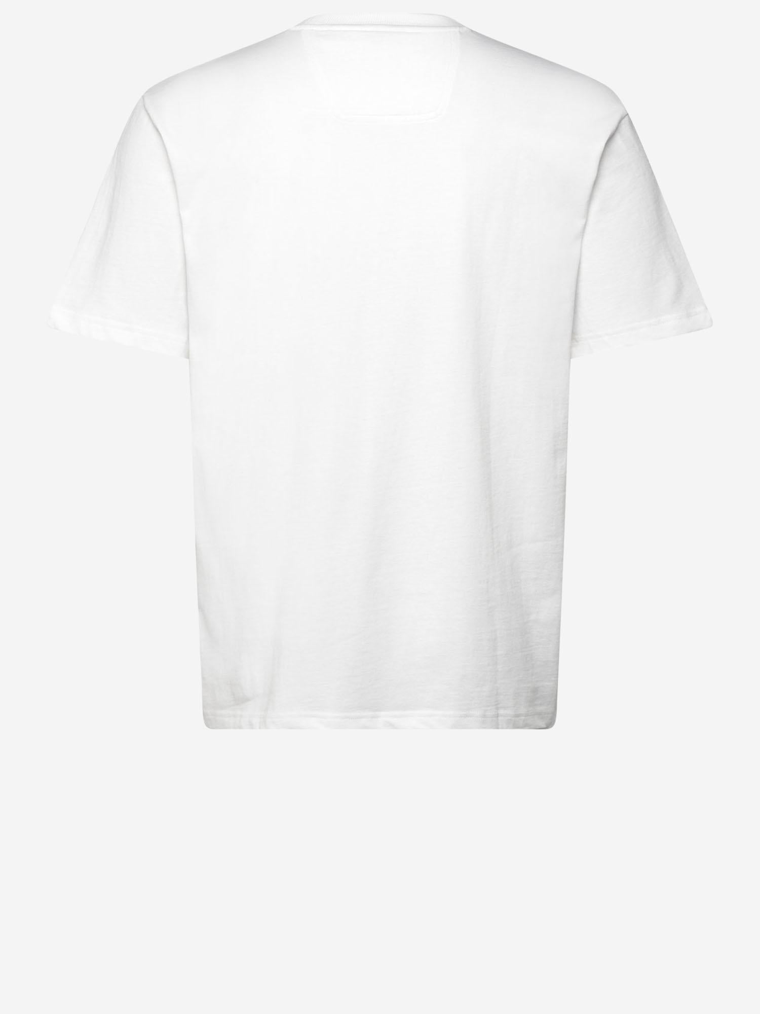 T-SHIRT IN COTONE CON LOGO 50519368 100 HUGO BOSS 