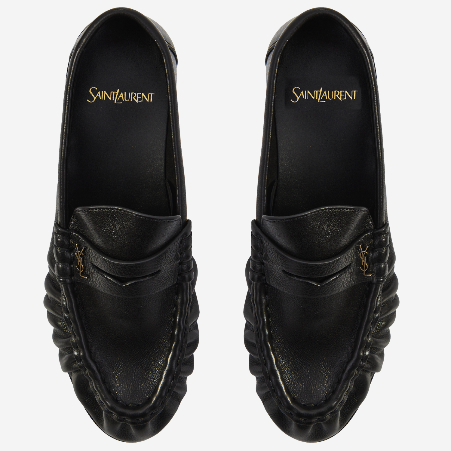 MOCASSINI LE LOAFER MORBIDI IN PELLE 818908 25VAA1000 SAINT LAURENT 