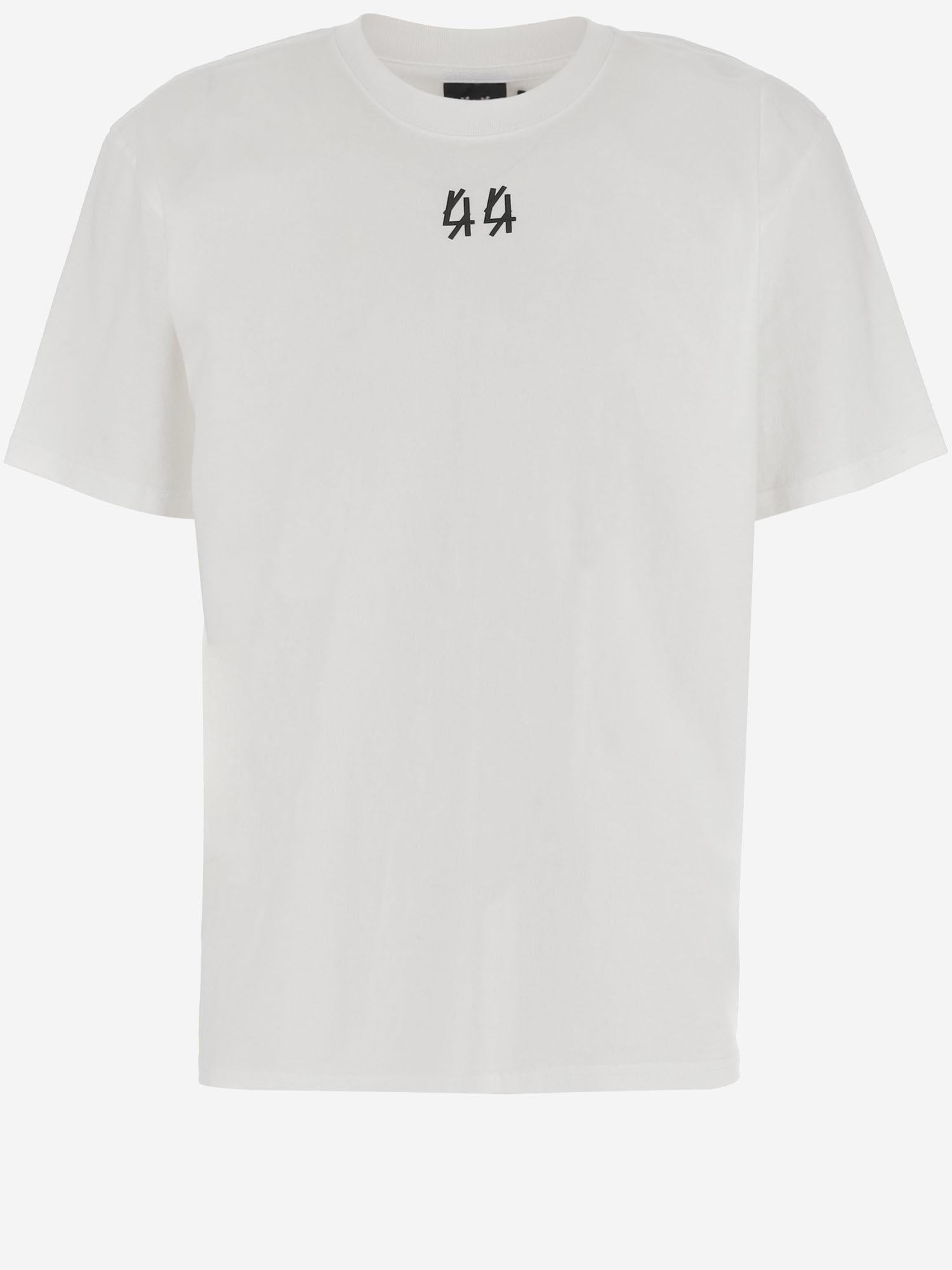T-SHIRT IN COTONE CON STAMPA B0030556 FA582P673 44 LABEL GROUP 