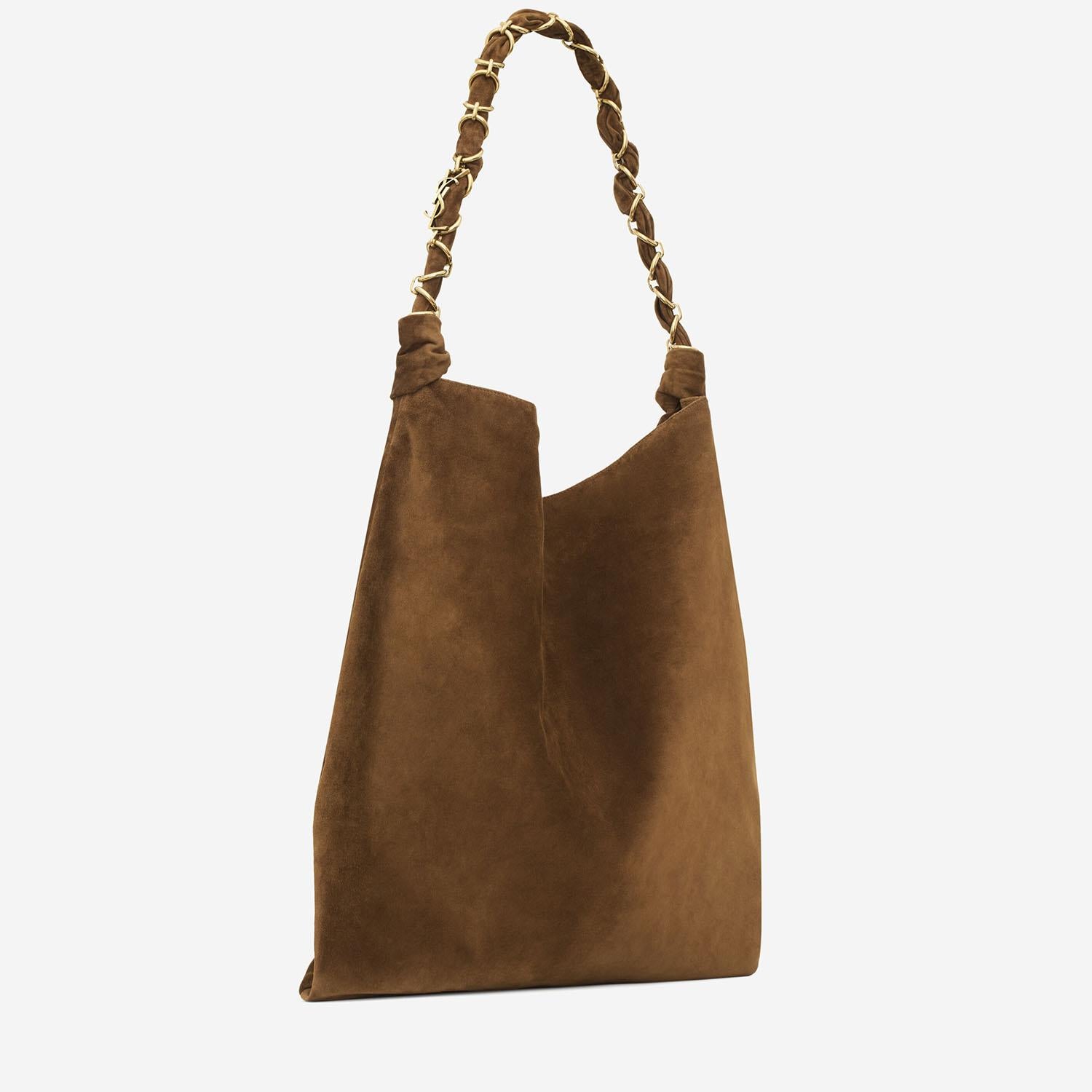 BORSA AMALIA IN PELLE SCAMOSCIATA 834750 1U80W2916 SAINT LAURENT 