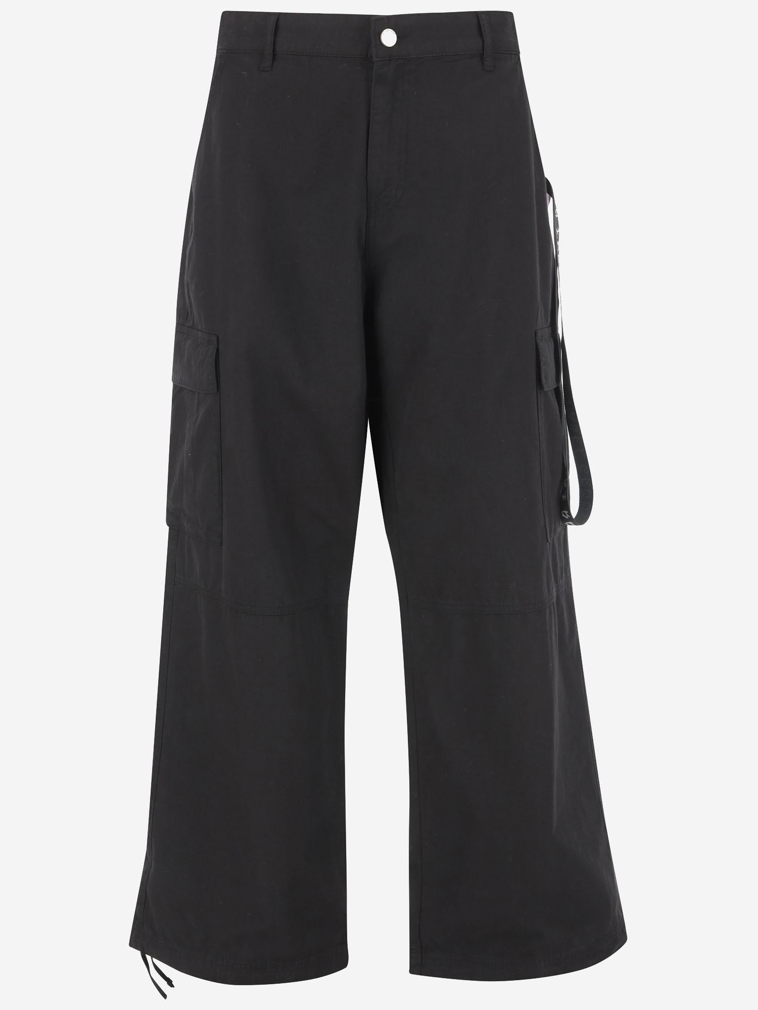 PANTALONI 44 LIZARD IN COTONE B0030570 FA574099 44 LABEL GROUP 