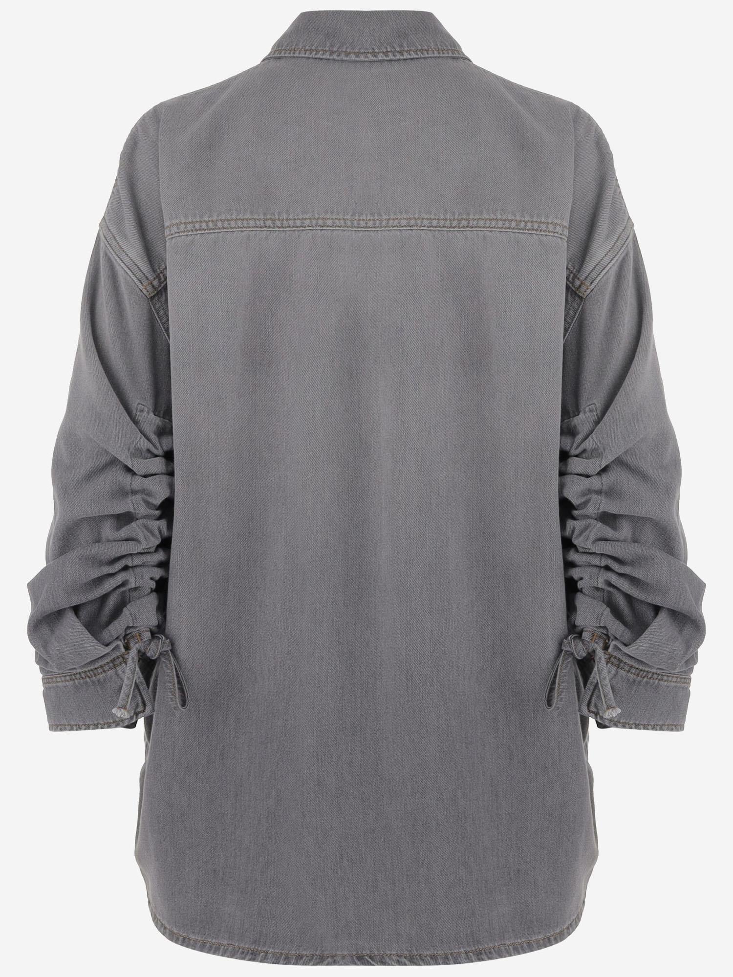 CAMICIA KEANU IN COTONE E LYOCELL WSH16 TBW01W115 DARKPARK 