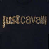 T-SHIRT IN COTONE CON LOGO 80PAHE21 CJ110G89 JUST CAVALLI 