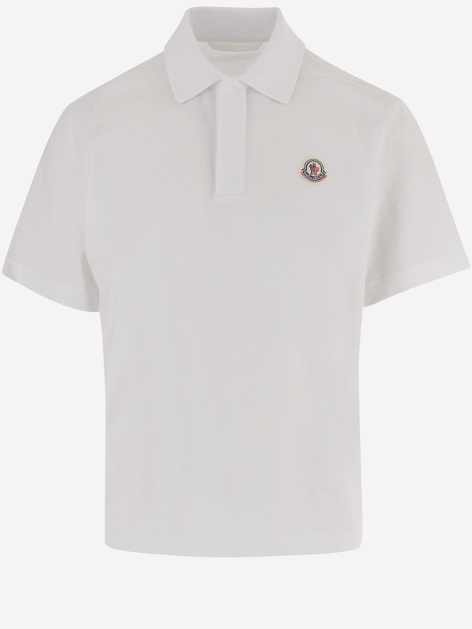 POLO IN COTONE CON LOGO 8A00024 89A1600A MONCLER 