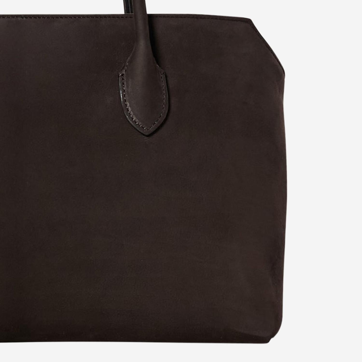 BORSA TERRASSE IN PELLE W1292L677 EBRS THE ROW 