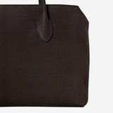 BORSA TERRASSE IN PELLE W1292L677 EBRS THE ROW 