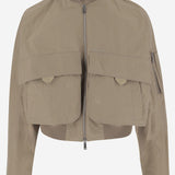 GIACCA IN TESSUTO TECNICO S74AM1568 S78520132 DSQUARED2 