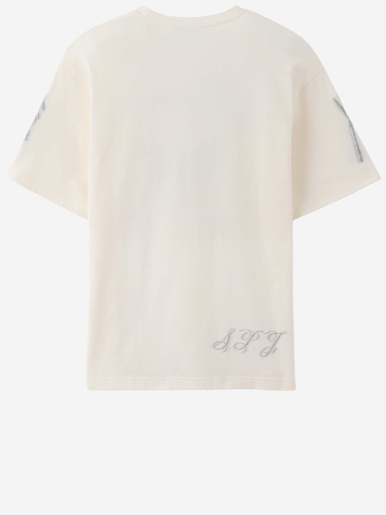 T-shirt le paysan donkey in cotone TSM00625AJ00266 1NW JACQUEMUS 