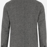 GIACCA MONOPETTO IN TWEED DI LANA 1SMC22K 630007N1295 TAGLIATORE 