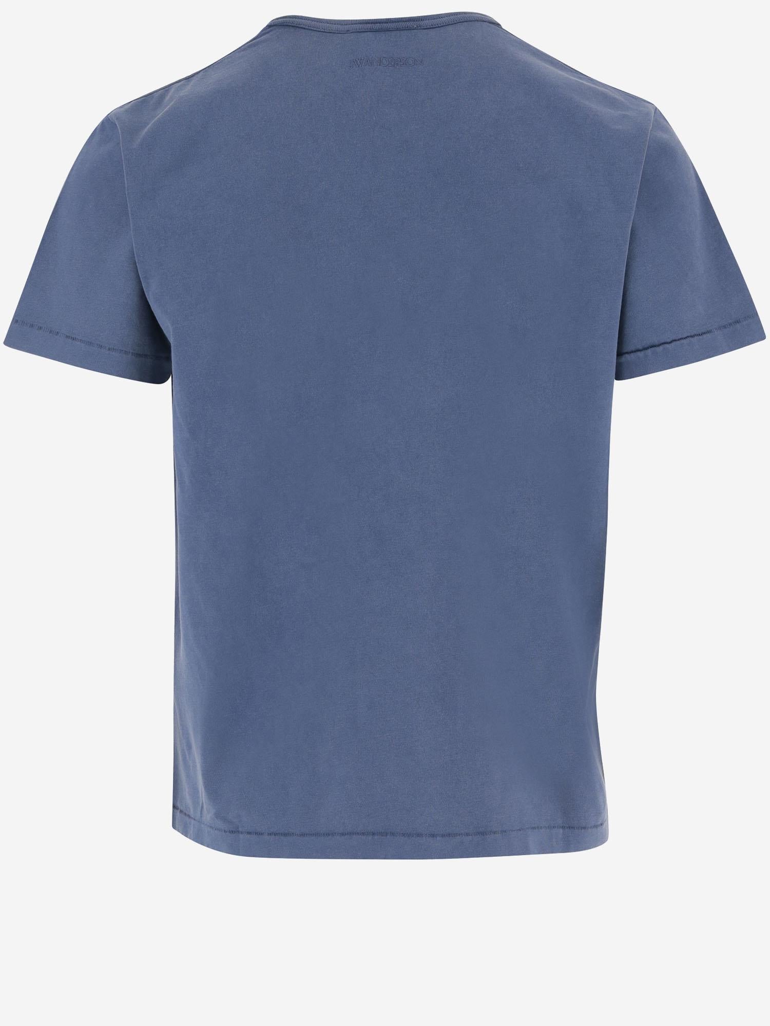 T-SHIRT IN COTONE CON STAMPA JT0316 PG1937172 JW ANDERSON 