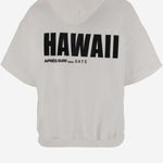 FELPA IN MISTO COTONE CON LOGO LINDA WHITE APRES SURF 