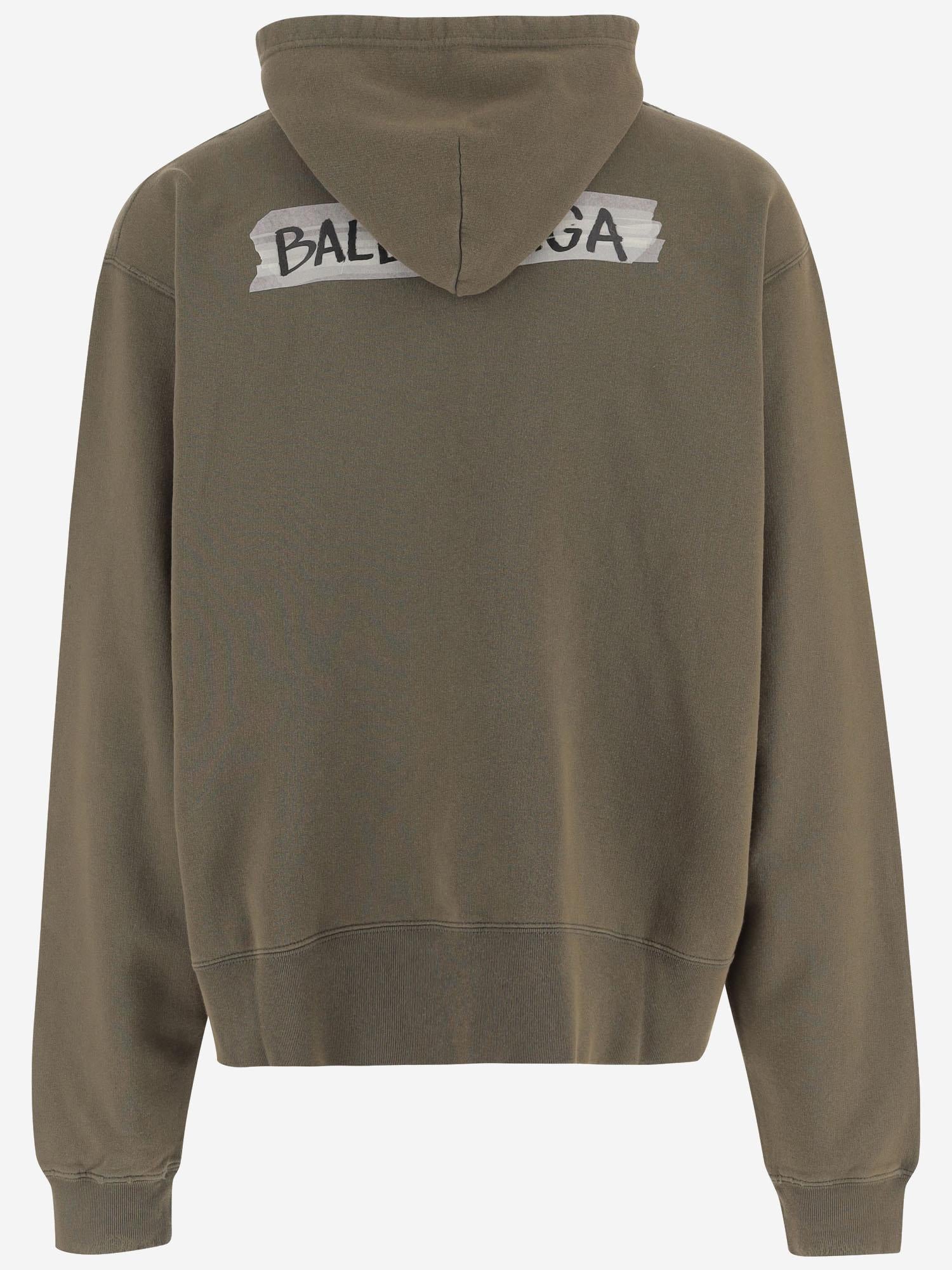 Felpa in cotone Masking Tape 850338 TTVL72840 BALENCIAGA 