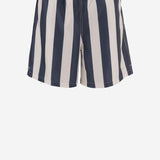 SHORTS DA BAGNO LUNGHI A RIGHE HBW316AW0027 A027 AMI 