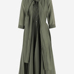 ABITO IN MISTO LYOCELL CON COLLO ANNODATO 4281 31170637 F.IT 